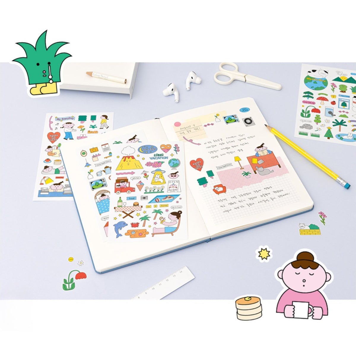 Sticker bundle Palette Illust