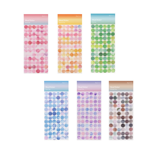 Sticker bundle redondo Moods V.2