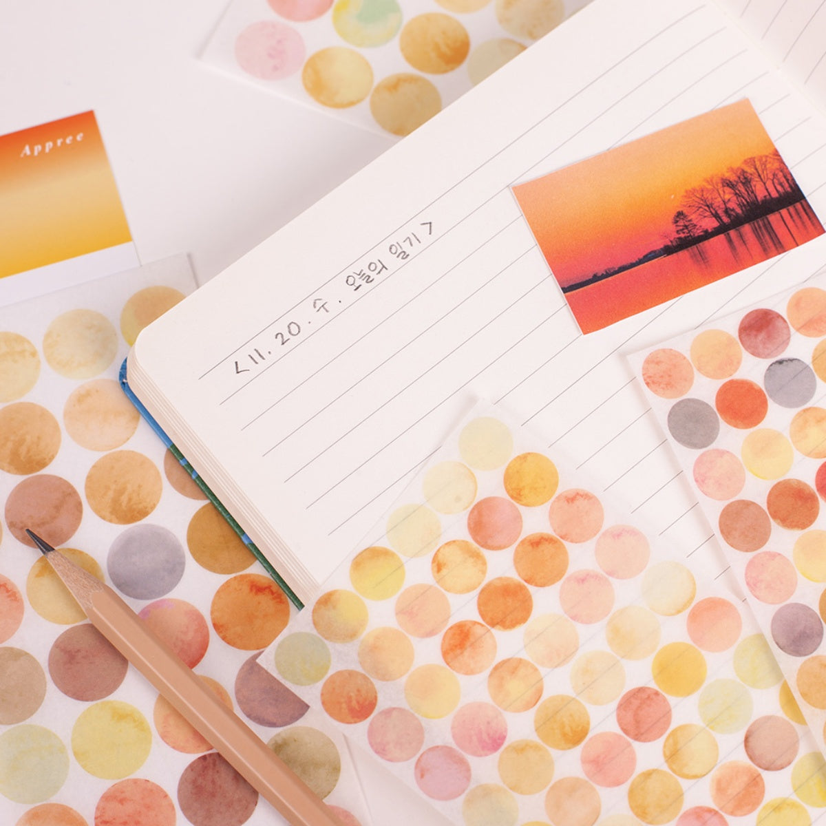 Sticker bundle redondo Moods V.2