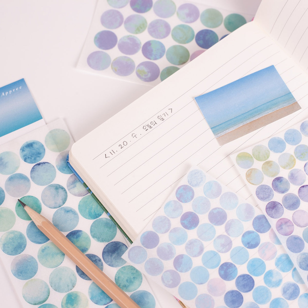 Sticker bundle redondo Moods V.2
