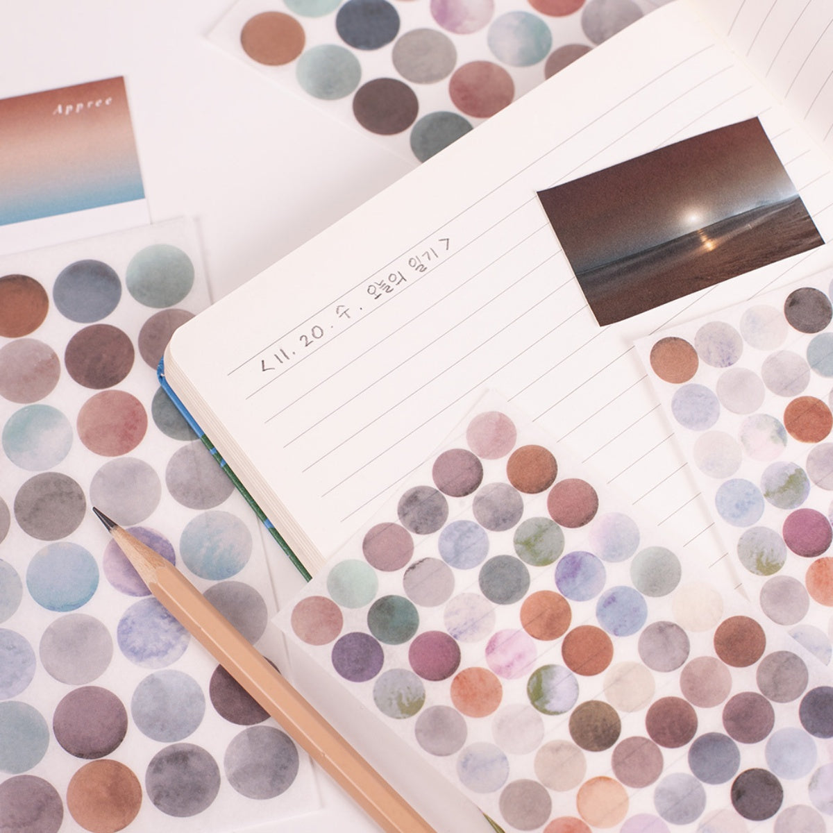 Sticker bundle redondo Moods V.2