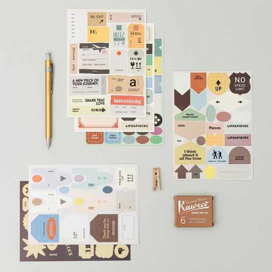 Sticker bundle vintage Life & Pieces