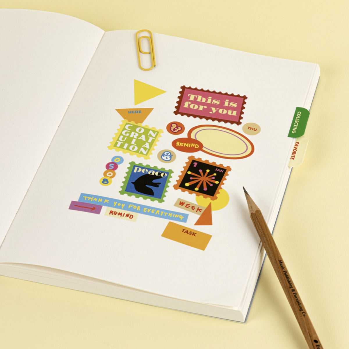 Sticker bundle de etiqueta Little Things