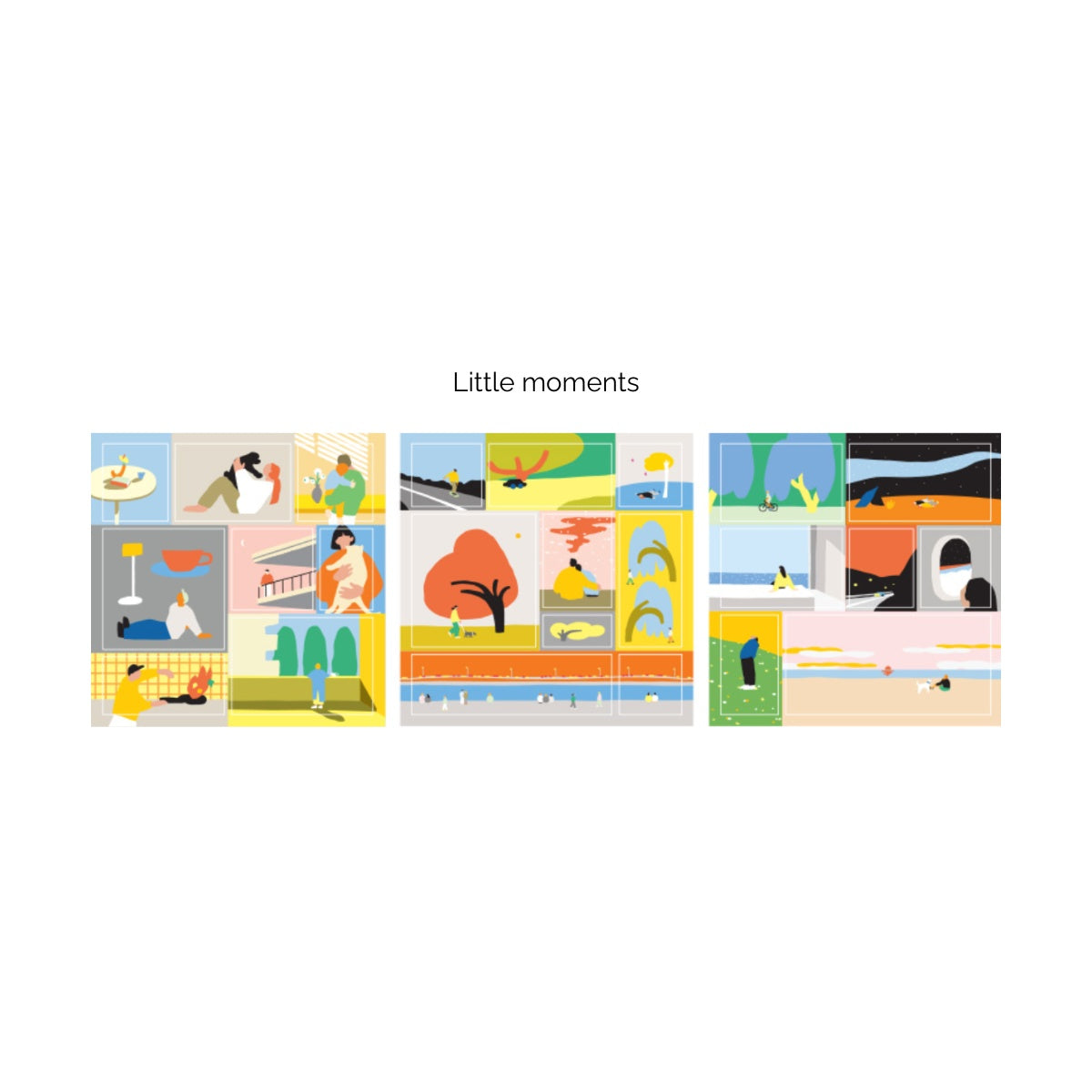 Sticker bundle de cuadras Little Things