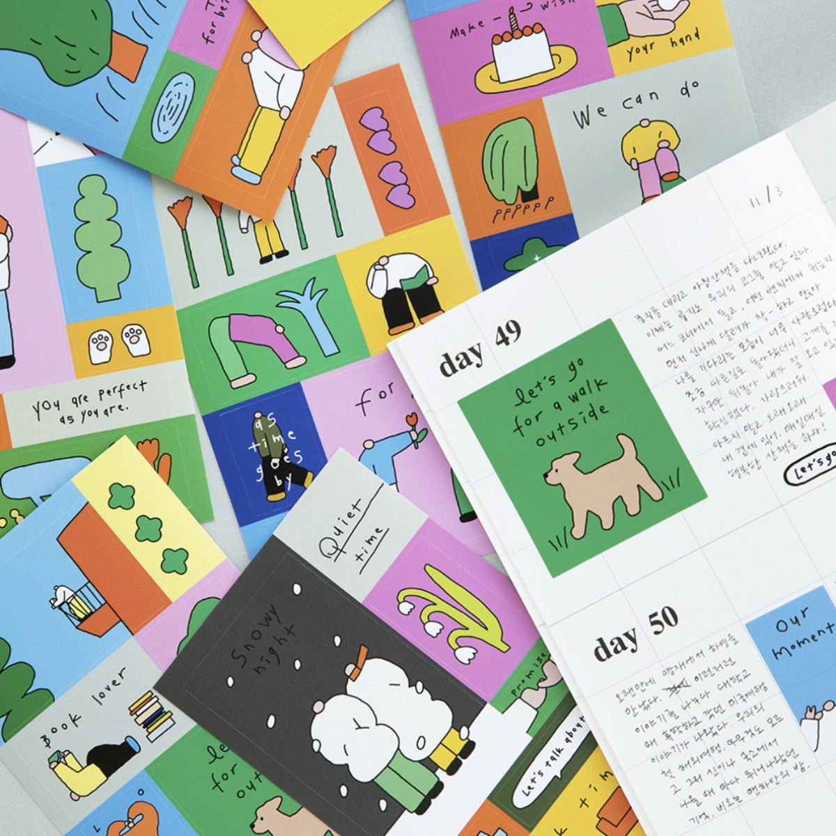 Sticker bundle cuadrado Little Things
