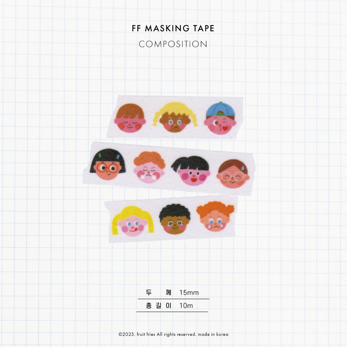Washi tape Various Expressions