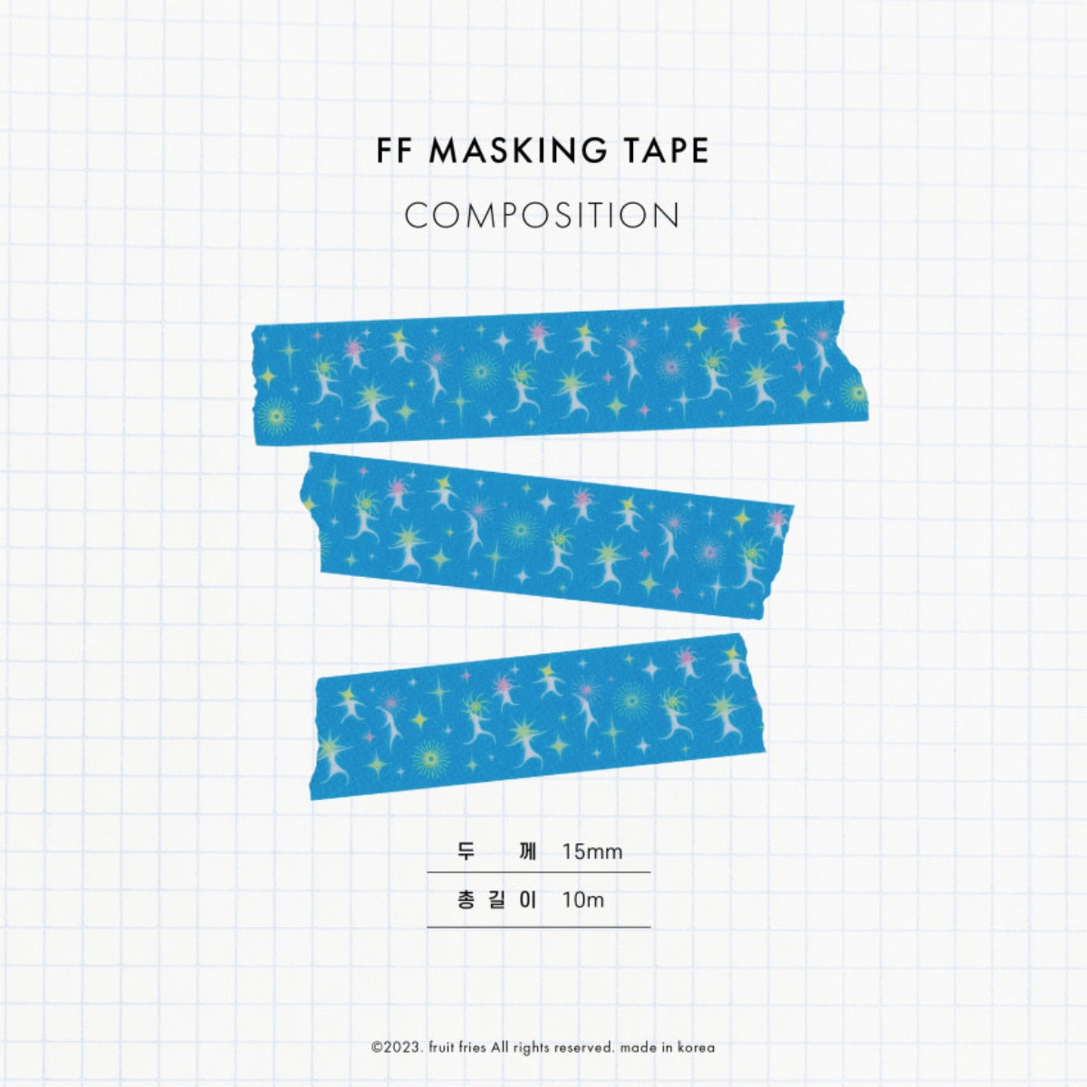 Washi tape Dance of the Stars