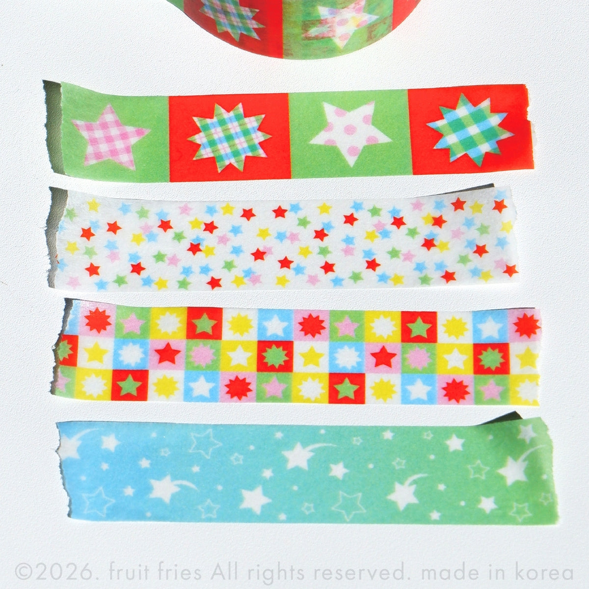 Washi tape Starlight Patterns