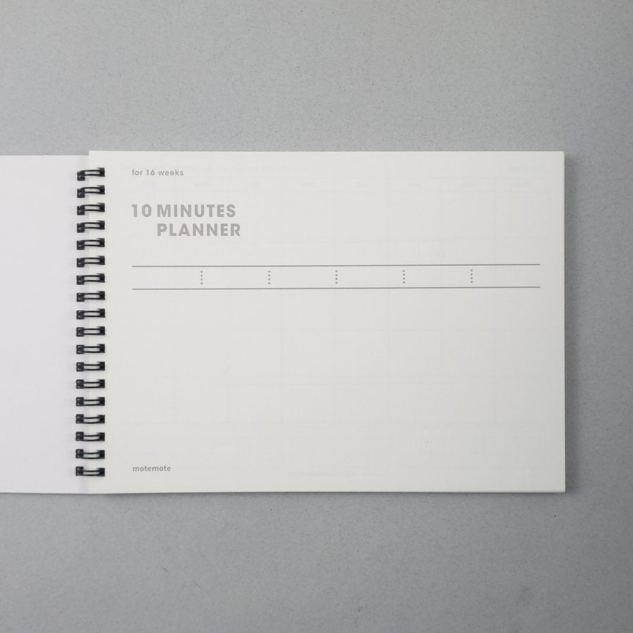 Agenda Ten Minute Planner - 16 semanas