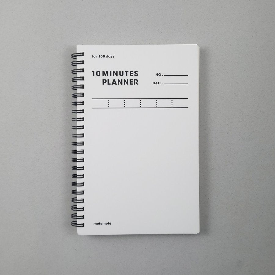 Agenda Ten Minute Planner - 100 dias