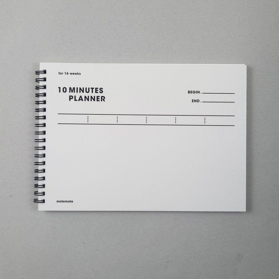 Agenda Ten Minute Planner - 16 semanas