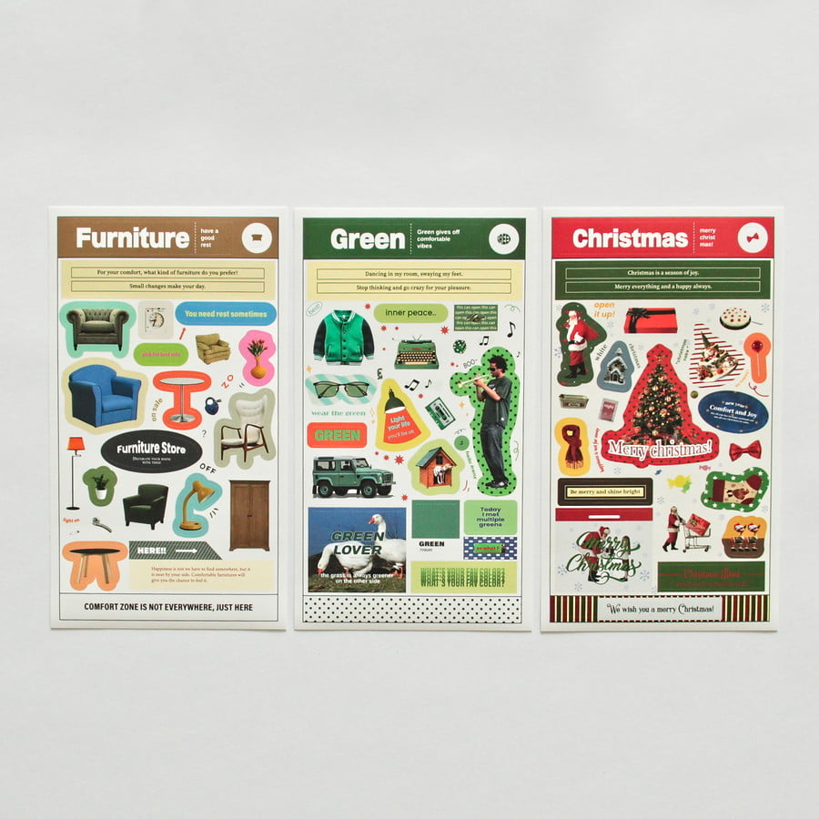 Sticker bundle Storage Magazine