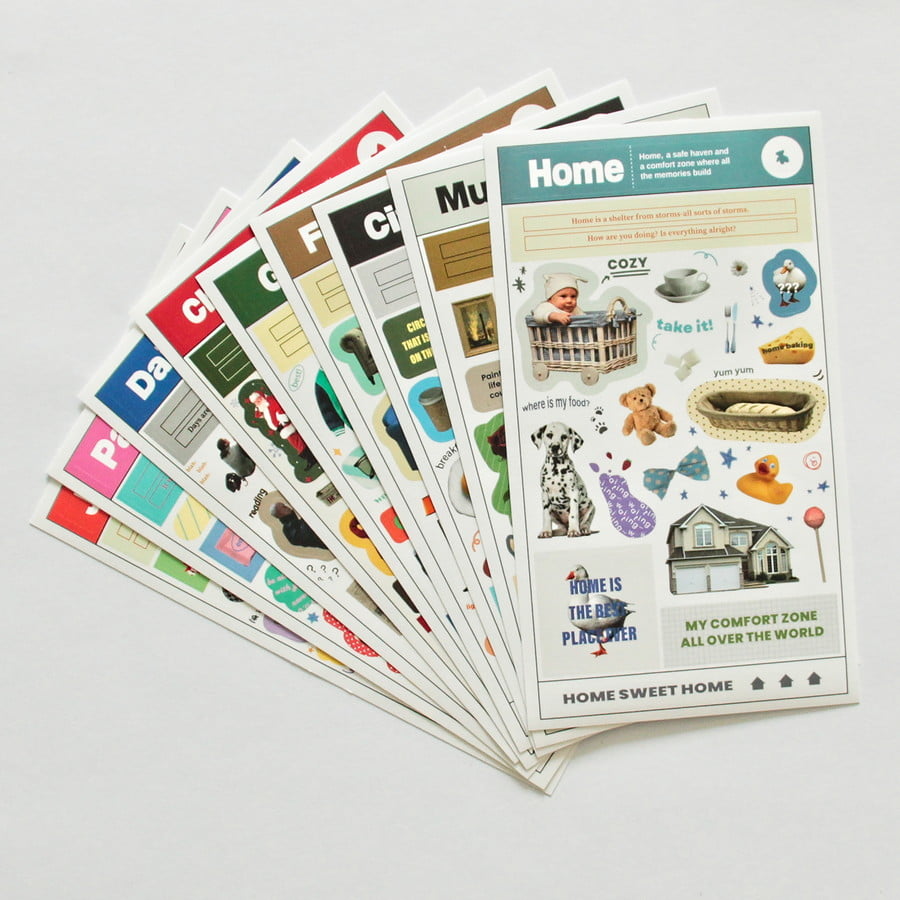 Sticker bundle Storage Magazine